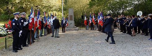 Commémoration à Offemont.