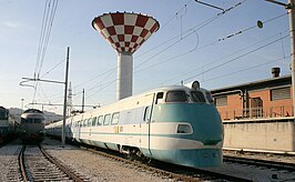 ETR 401 op 21 mei 2008 op station Ancona