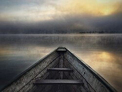 A boat ride in the morning on Lake Rwihinda near the town of Kirundo