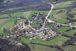 Skyline of Léaz