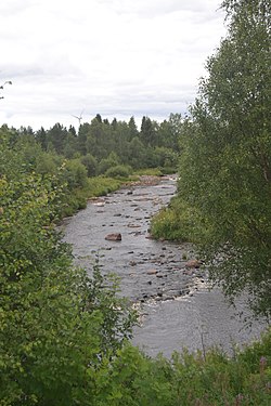 Olhavanjoki Olhavan kylässä