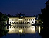 Palace on the Isle at night