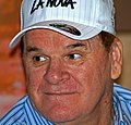 Pete Rose, en 2008, lors d'une séance d'autographes à Las Vegas, est le sujet du premier court-métrage.