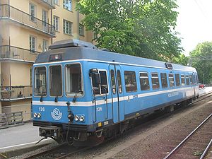 Roslagsbanan X10p manövervagn UBxp.