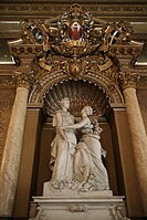 Statue de la salle des fêtes du palais préfectoral : « Nice se donne à la France ».