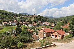 Panoramatický pohled na vesnici Simnica