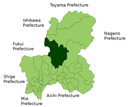 Gujō – Mappa