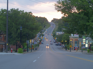 Highway 50 durch Bolton