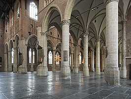 Interieur van de Pieterskerk