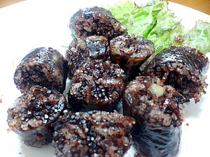 Blood sausage Korean Peninsula style