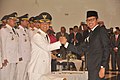 Pelantikan Indra Catri sebagai Bupati Agam periode 2016-2021