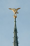 Flèche de l'Abbaye du Mont-Saint-Michel, par Emmanuel Frémiet, 1897