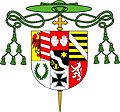 Wappen Vinzenz Joseph von Schrattenbach, Fürst-Bischof von Lavant