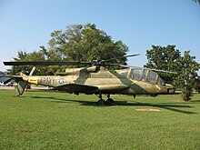 AH-56 side view, on museum display in 2007