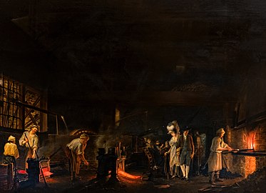 La Visite de la forge- Musée des Beaux-Arts d'Agen