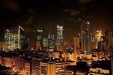 Makati CBD of Makati, Philippines