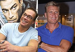 Van Damme (balra) és Lundgren (jobbra), Wheeler illetve Marco szerepükben. IMDB 4,6/10 (2266 szavazat)