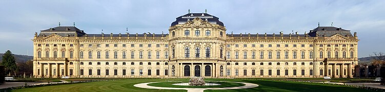 Residencia de Würzburg (1720-1744), de Balthasar Neumann