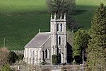 Bentpath Village, Westerkirk Parish Church, retaining Wall And Gatepiers