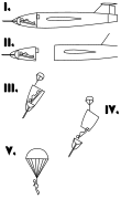 Deutsches Rettungskapsel­system der DFS 346 (1940er)