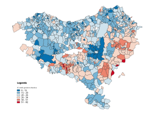 65 urtetik gorakoen ehunekoa (2017)