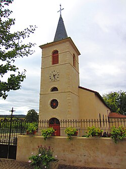 Skyline of Tragny