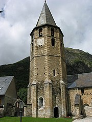 Campanar de l'església de Sant Andreu.