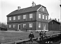 Sjögården, 1906. Foto: Erik Åkerhielm.