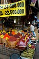 Various spices from Istanbul's Spice Bazaar