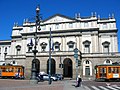 El Teatru alla Scala, en Milán, Italia.