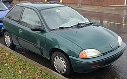 1995-97 Pontiac Firefly hatchback