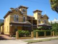 Victorian semi-detached villas, circa 1890, Collins Street