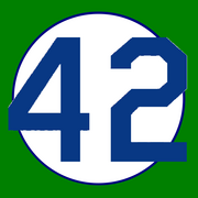 Jackie Robinson 2B Retirado en 1997