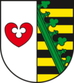 Wappen Kemberg mit Rautenkranz