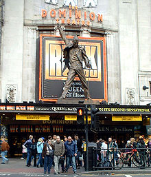 Dominion Theatre, Tottenham Court Road, London.