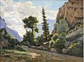 Edwin Evans, American Fork Canyon (1900)