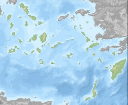 Mappa di localizzazione: Egeo meridionale