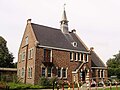 Het voormalige gemeentehuis van Hemelumer Oldeferd in Koudum.