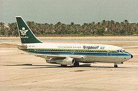 'n Saudi Arabian Airlines Boeing 737 in 1995