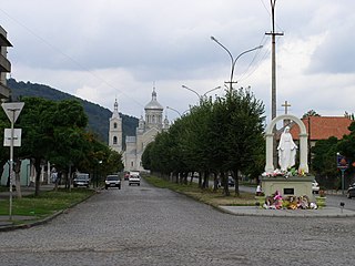 Una chiesa a Mukačevo