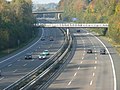 A 44 in Witten; Blick in Richtung Anschlussstelle Witten Zentrum (43)