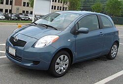 2007 Toyota Yaris 3-door (US)