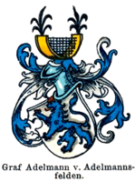 Wappen von Adolf Matthias Hildebrandt ca. 1920