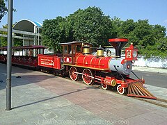 The Atal Express à Kankaria Lake, Ahmedabad, Inde.