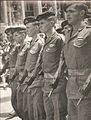 Israeli paratroopers armed with Uzis in 1958