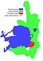 West and East Jerusalem (1967).