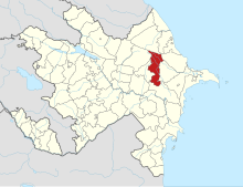 Shamakhi District in Azerbaijan.svg