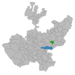 Tototlán – Mappa