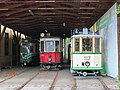 Links: Ex. Wuppertal 566; Mitte: ex. Wien 2406; rechts: Graz TW 117