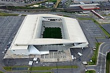 Arena Corinthians, local da primeira partida.